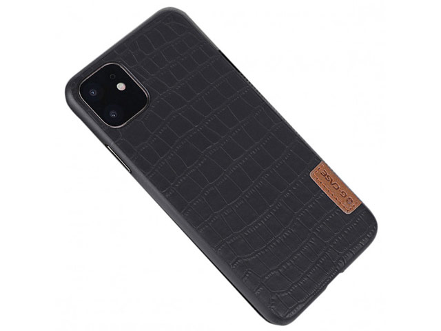 Чехол G-Case Dark Series для Apple iPhone 12 mini (Crocodile Skin, кожаный)