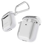 Чехол X-Doria Defense Clear для Apple AirPods (белый, гелевый/пластиковый)