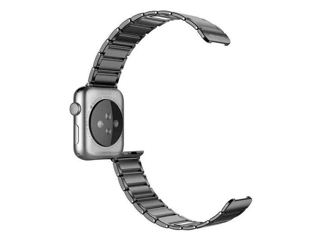 Ремешок для часов X-Doria Classic Band для Apple Watch (38/40 мм, черный, стальной)