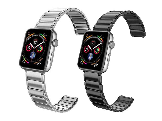 Ремешок для часов X-Doria Classic Band для Apple Watch (38/40 мм, серебристый, стальной)