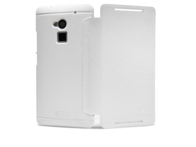 Чехол Nillkin V-series Leather case для HTC One max 8088 (белый, кожанный)