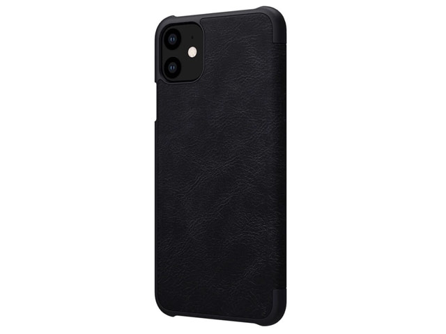 Чехол G-Case Business Series для Apple iPhone 12 mini (черный, кожаный)