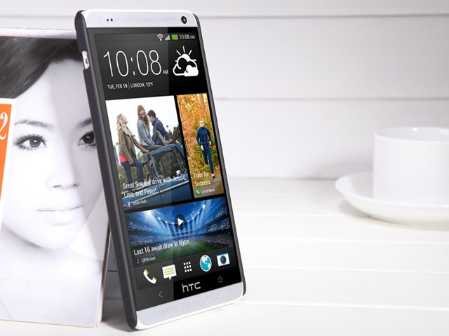 Чехол Nillkin Hard case для HTC One max 8088 (черный, пластиковый)