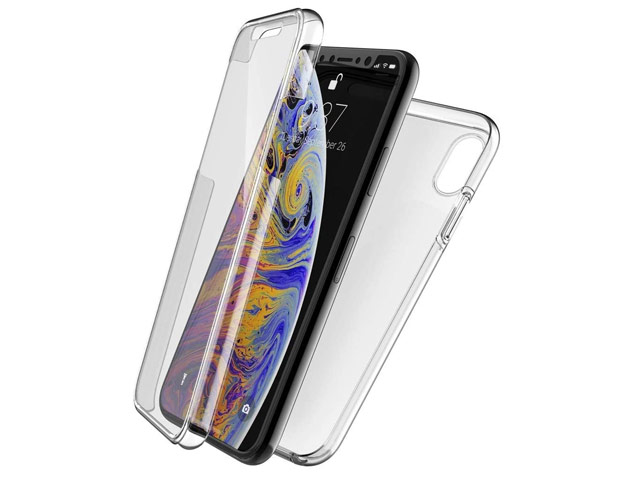 Чехол X-doria Defense 360X для Apple iPhone XS max (прозрачный, пластиковый)