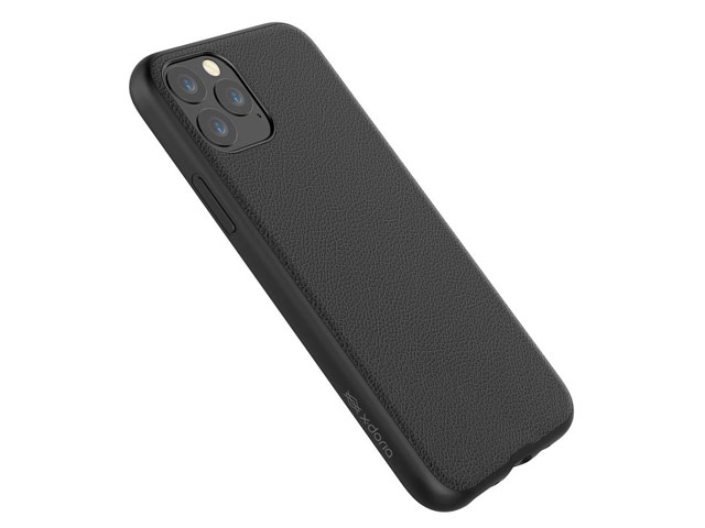 Чехол X-doria Dash Air для Apple iPhone 11 pro (черный, кожаный)