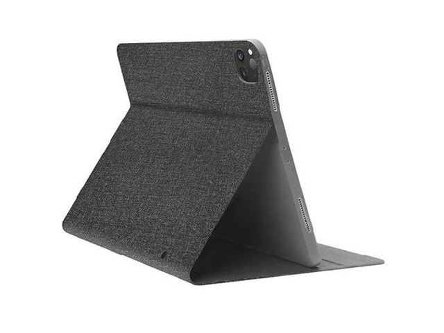 Чехол X-doria SmartStyle case для Apple iPad Pro 12.9 2020 (темно-серый, матерчатый)