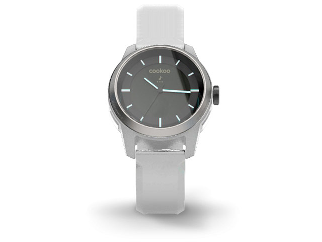 Электронные наручные часы Cookoo Watch (белые)
