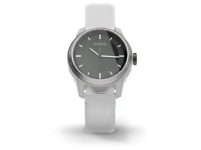 Электронные наручные часы Cookoo Watch (белые)