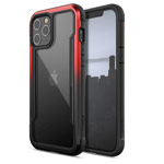 Чехол Raptic Defense Shield для Apple iPhone 12 pro max (красный/черный, маталлический)