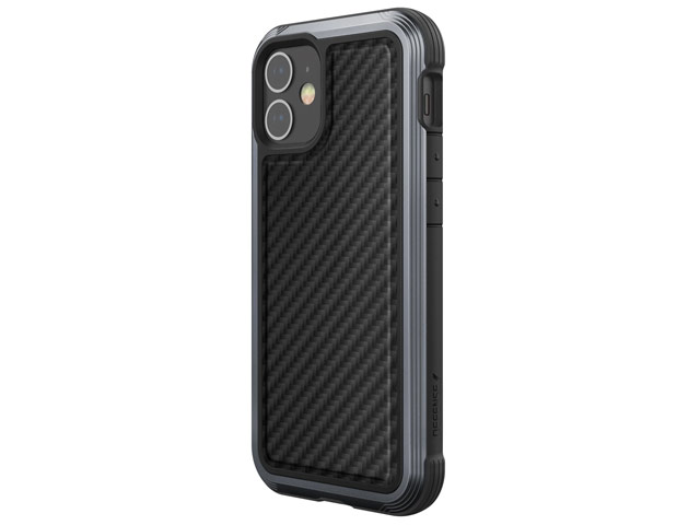 Чехол Raptic Defense Lux для Apple iPhone 12 mini (Black Carbon, маталлический)
