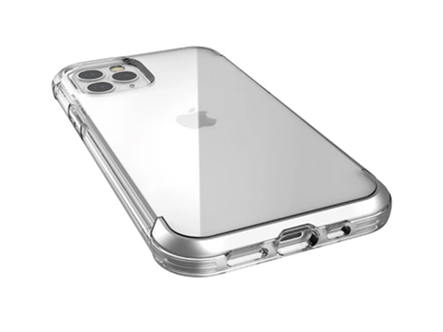 Чехол Raptic Air для Apple iPhone 12/12 pro (прозрачный/серебристый, маталлический)