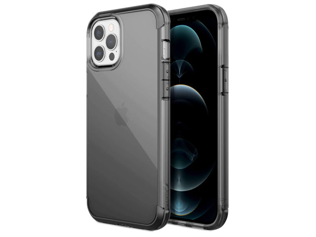 Чехол Raptic Air для Apple iPhone 12/12 pro (темно-серый, маталлический)
