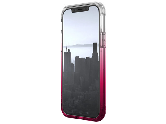 Чехол Raptic Air для Apple iPhone 12/12 pro (прозрачный/розовый, маталлический)