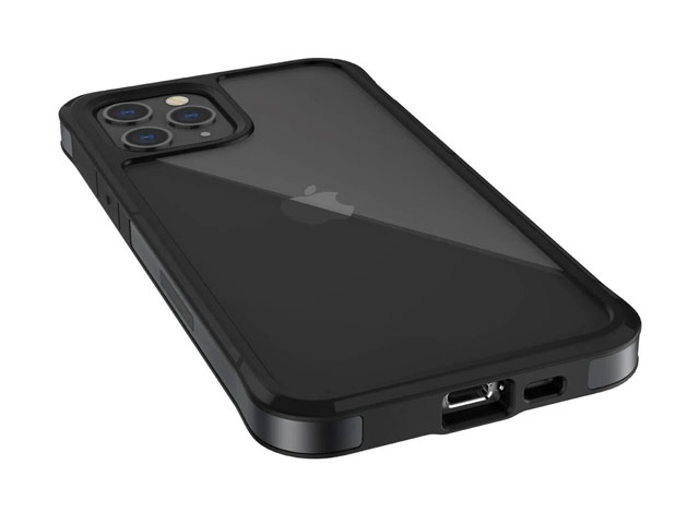 Чехол Raptic Edge для Apple iPhone 12/12 pro (черный, маталлический)