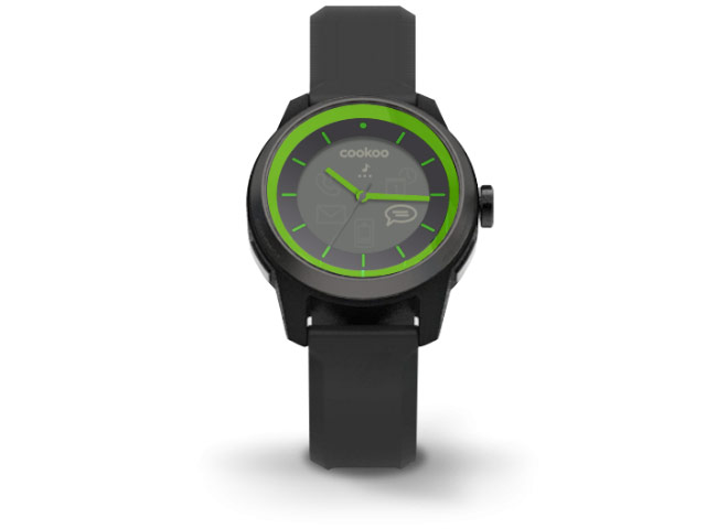 Электронные наручные часы Cookoo Watch (зеленые)