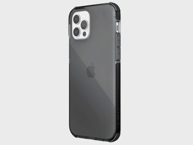 Чехол Raptic Defense Clear для Apple iPhone 12/12 pro (темно-серый, пластиковый)
