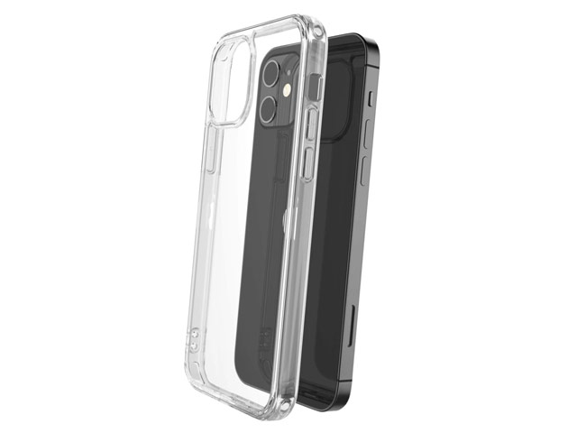 Чехол Raptic Glass Plus для Apple iPhone 12 mini (прозрачный, гелевый/стеклянный)