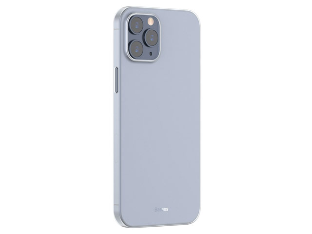 Чехол Baseus Wing Series для Apple iPhone 12/12 pro (белый, пластиковый)