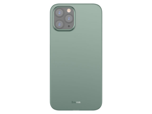Чехол Baseus Wing Series для Apple iPhone 12/12 pro (темно-зеленый, пластиковый)