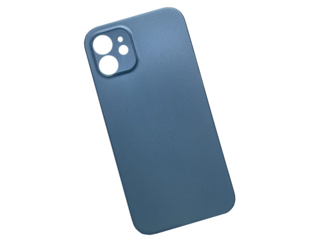 Чехол Totu Sofe Fiber Series для Apple iPhone 12 (синий, пластиковый)