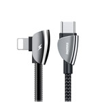 USB-кабель Remax Suker Series (Lightning, USB-C, 18W PD, черный, 1.2 м)