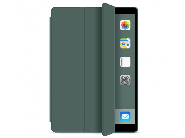Чехол Yotrix SmarterCase для Apple iPad Air 4 10.9 (темно-зеленый, кожаный)
