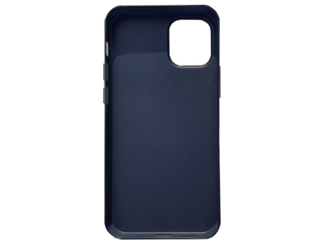 Чехол Coblue Carbon Case для Apple iPhone 12 mini (черный, пластиковый)