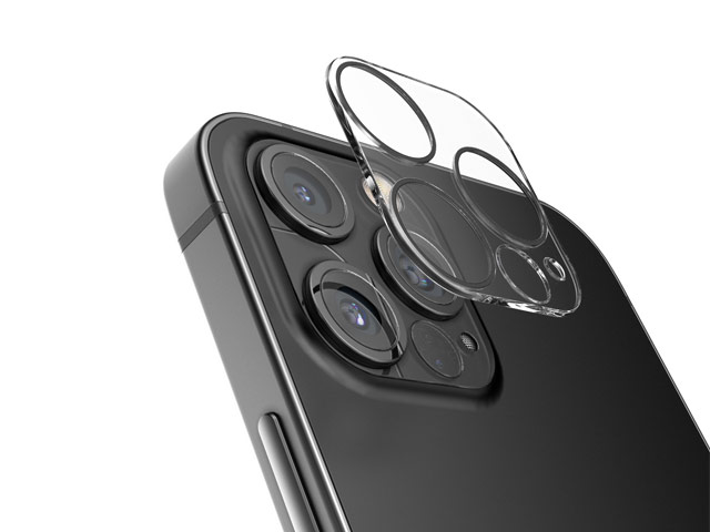 Защитное стекло AMC Lens Protector для Apple iPhone 12 pro max (для камеры, прозрачное)