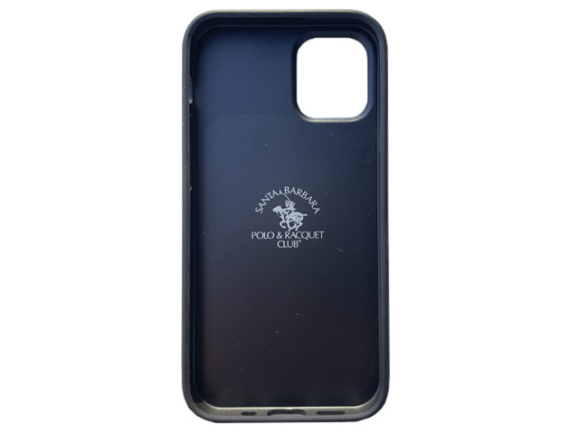 Чехол Santa Barbara Knight для Apple iPhone 12 mini (черный, кожаный)