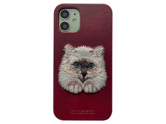 Чехол Santa Barbara Savanna для Apple iPhone 12 mini (Kitty, кожаный)