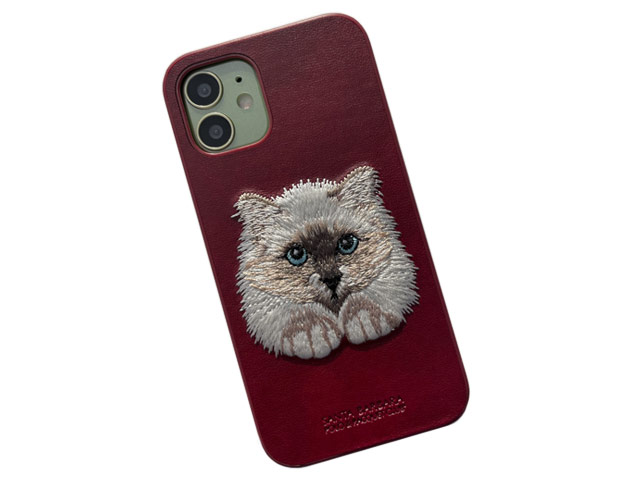 Чехол Santa Barbara Savanna для Apple iPhone 12 mini (Kitty, кожаный)