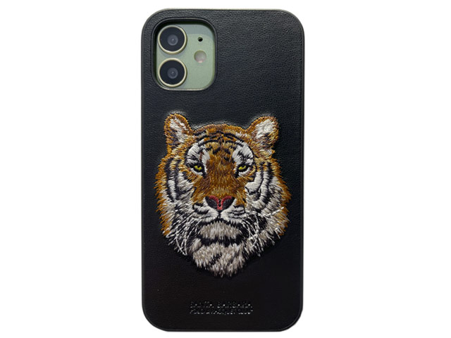 Чехол Santa Barbara Savanna для Apple iPhone 12 mini (Tiger, кожаный)