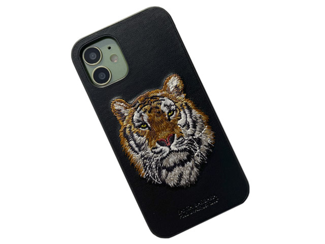 Чехол Santa Barbara Savanna для Apple iPhone 12 mini (Tiger, кожаный)