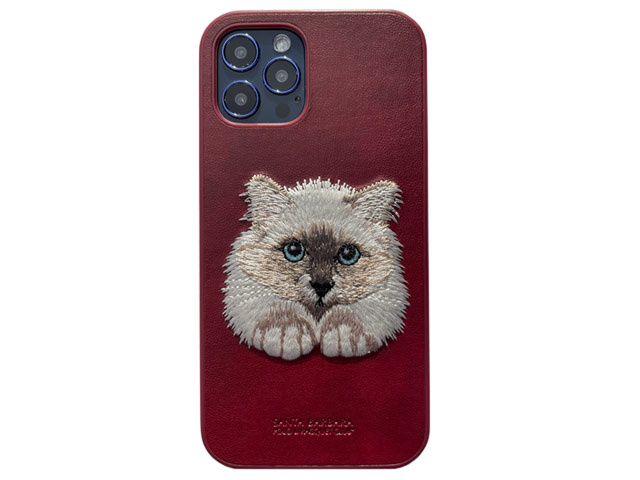 Чехол Santa Barbara Savanna для Apple iPhone 12 pro max (Kitty, кожаный)