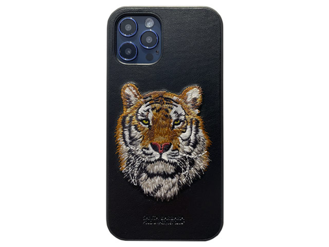 Чехол Santa Barbara Savanna для Apple iPhone 12 pro max (Tiger, кожаный)