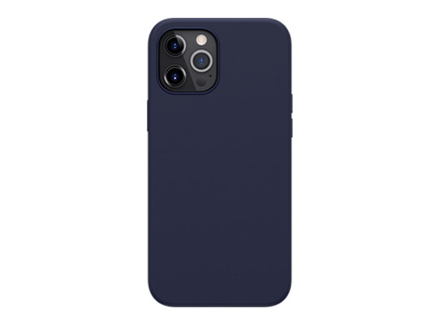 Чехол Nillkin Flex Pure case для Apple iPhone 12/12 pro (темно-синий, гелевый)