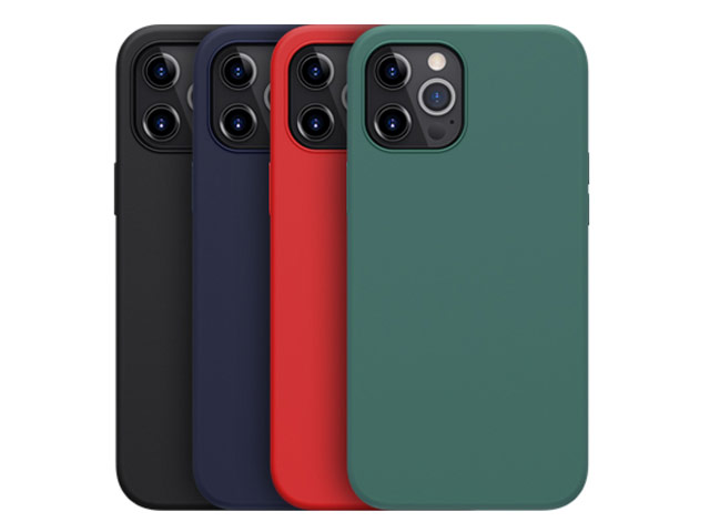 Чехол Nillkin Flex Pure case для Apple iPhone 12/12 pro (темно-синий, гелевый)