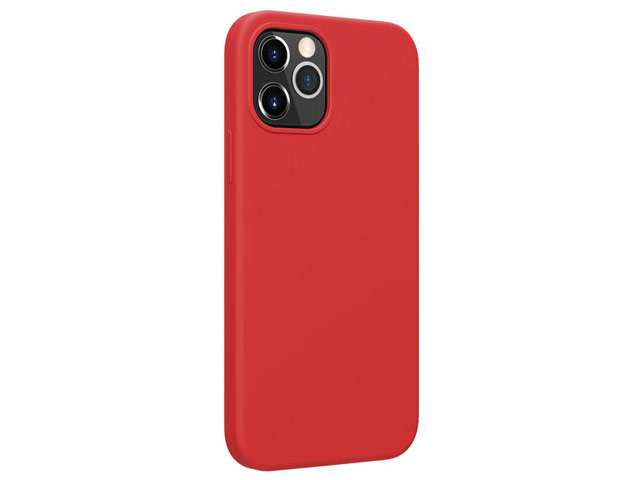 Чехол Nillkin Flex Pure case для Apple iPhone 12/12 pro (красный, гелевый)