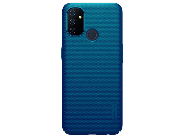 Чехол Nillkin Hard case для OnePlus Nord N100 (синий, пластиковый)