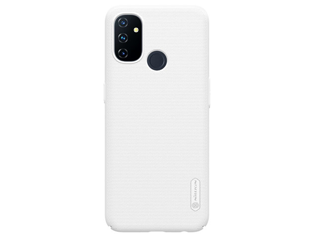 Чехол Nillkin Hard case для OnePlus Nord N100 (белый, пластиковый)
