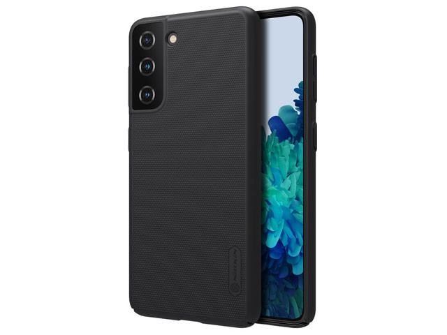 Чехол Nillkin Hard case для Samsung Galaxy S21 (черный, пластиковый)