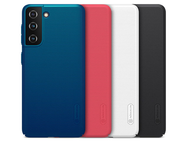 Чехол Nillkin Hard case для Samsung Galaxy S21 (синий, пластиковый)