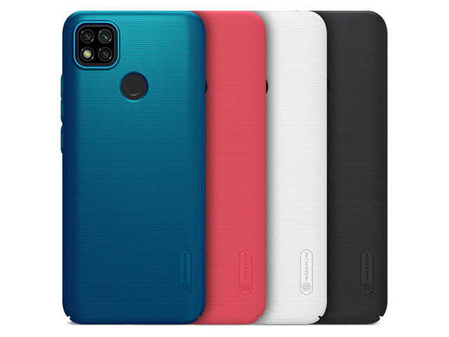 Чехол Nillkin Hard case для Xiaomi Redmi 9C (черный, пластиковый)