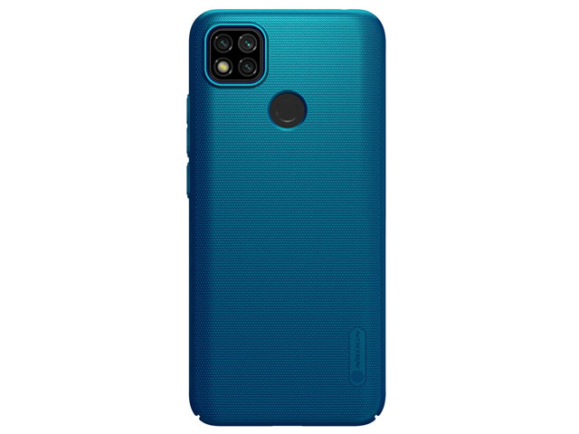 Чехол Nillkin Hard case для Xiaomi Redmi 9C (синий, пластиковый)