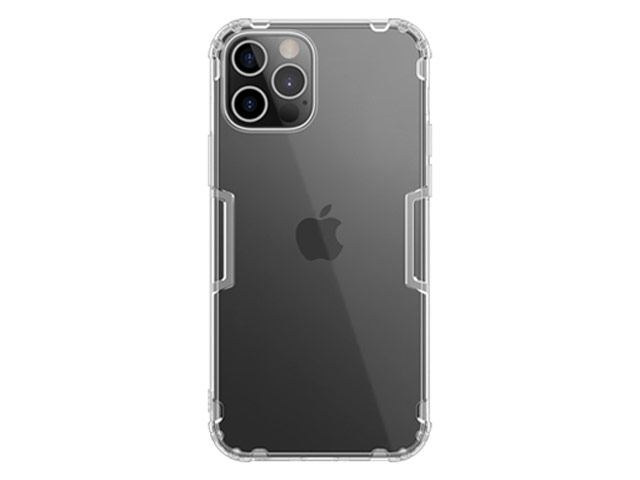 Чехол Nillkin Nature case для Apple iPhone 12 pro max (прозрачный, гелевый)