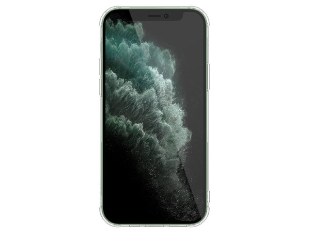 Чехол Nillkin Nature case для Apple iPhone 12 pro max (прозрачный, гелевый)