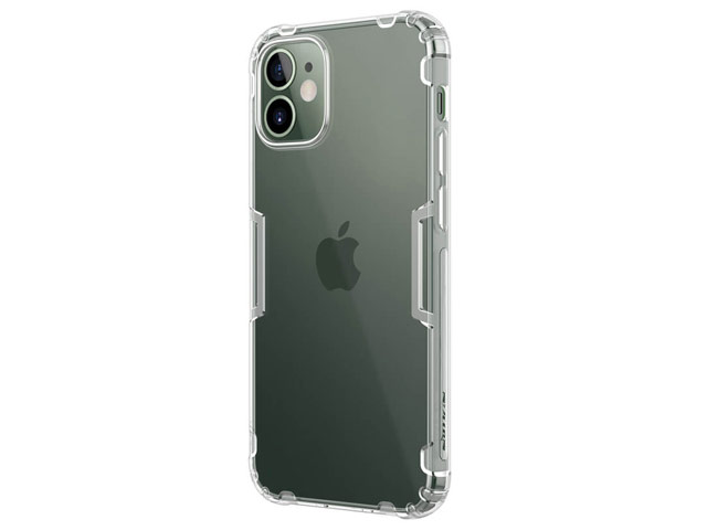 Чехол Nillkin Nature case для Apple iPhone 12 mini (прозрачный, гелевый)