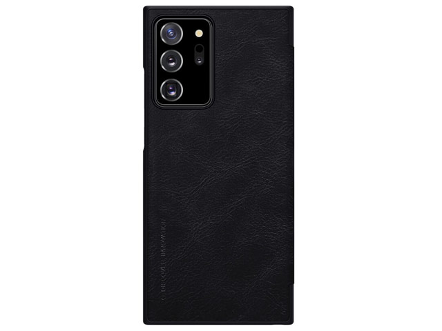 Чехол Nillkin Qin leather case для Samsung Galaxy Note 20 ultra (черный, кожаный)