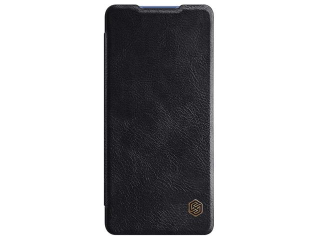 Чехол Nillkin Qin leather case для Samsung Galaxy S20 FE (черный, кожаный)