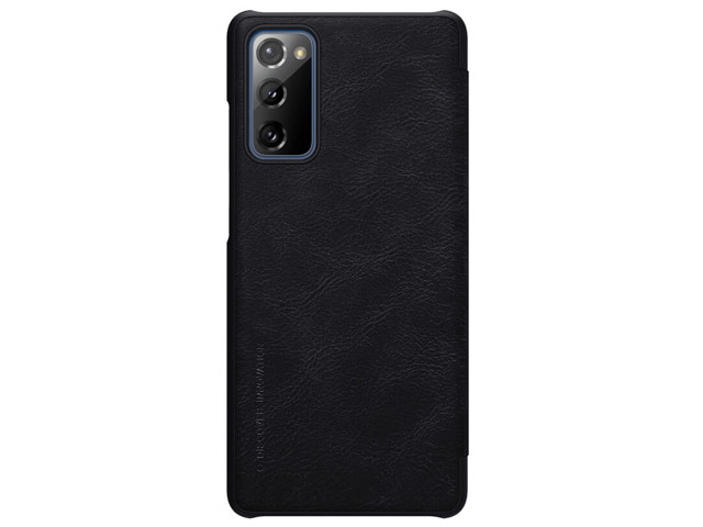 Чехол Nillkin Qin leather case для Samsung Galaxy S20 FE (черный, кожаный)